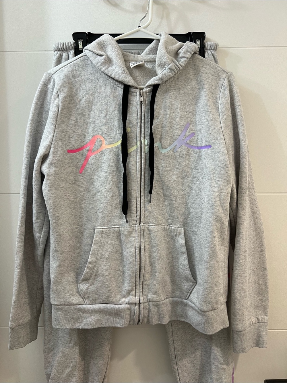 PINK Victoria’s Secret Gray Sweatsuit